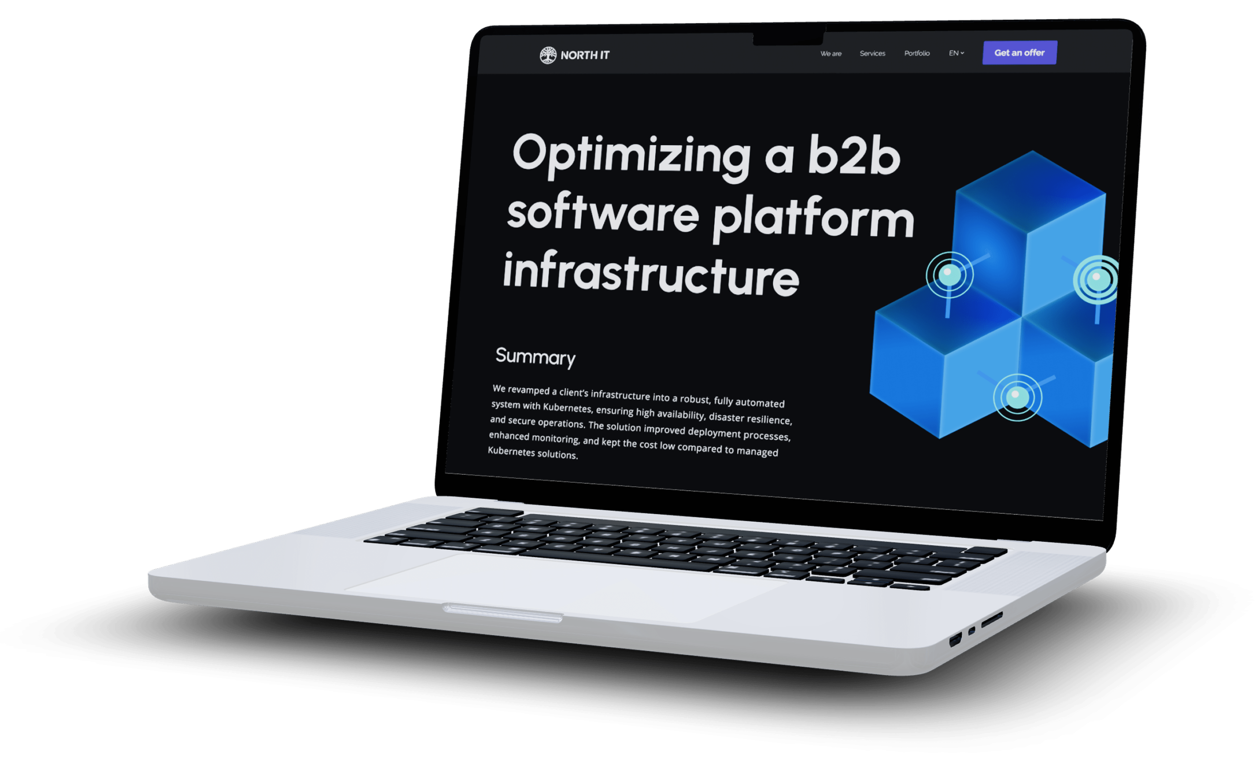 Illustration einer digitalen Plattform mit Web- und App-Komponenten